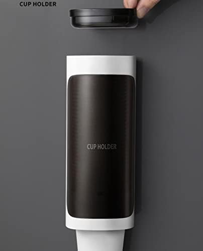 TUSCR Dispensador de copo automático de copo descartável, dispensador de água portador de papel de copo de copo de parede montado em