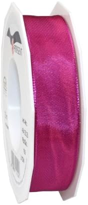Präsent C.E. Pattberg 25 mm 25 m Ribbon Wired Tafetta Lyon, Pink-Purple