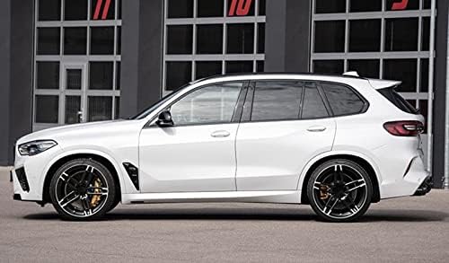 Para BMW X5 G05 2019 2020 2021 2022 Frente Fender lateral Tampa de ventilação de ar preto preto