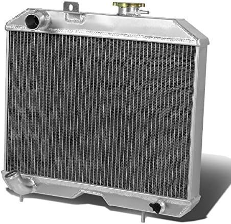 Motor de DNA RA-Willys-41-3 Radiador de alumínio completo de 3 linhas 20,25 x 20,5 x 5,5 [Compatível com 41-52 Jeep Willys]