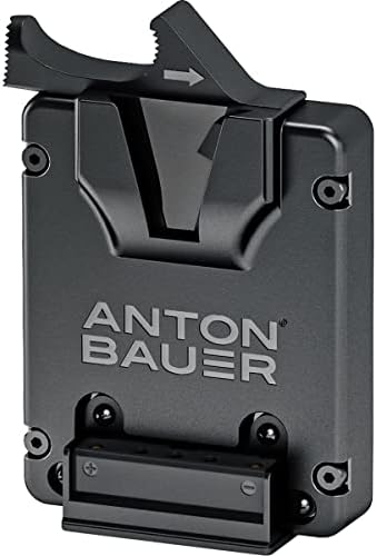 Anton/Bauer Micro-V-Mount Battery Backet Compatível com Titon ou Titon Micro-V-Mount Bateries, equipamento de câmera profissional para baterias, acessórios para câmera, montagem da câmera