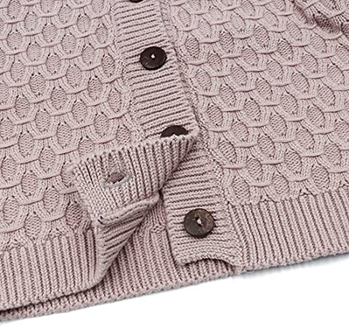 Simplee Kids Sweater Baby Cable Tricote grosso Cardigã unissex para o outono de outono inverno