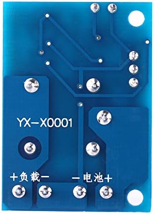 753 12V DC Módulo da placa de proteção de subtensão DC, Gerenciamento de subtensão de bateria de 12V de 12V Módulo de proteção contra interruptor de carga do controlador