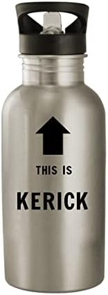 Produtos de molandra Este é Kerick - 20 onças de aço inoxidável garrafa de água, prata