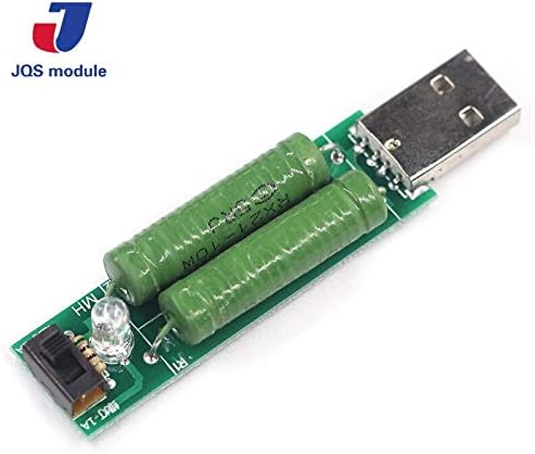 Peças da ferramenta Porta USB Mini descarga Resistor de carga Digital Tester de tensão Digital Testador 2a / 1a