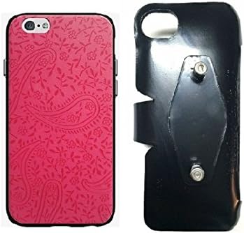 Suporte para Ram-Hol SlipGrip para Apple iPhone 8 usando leite e mel estojo rosa