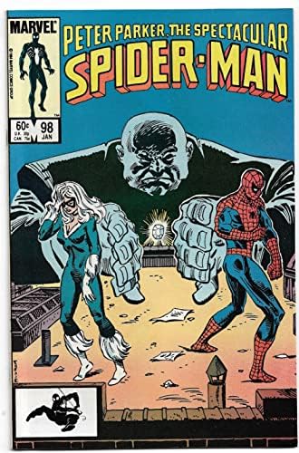 Espectacular Homem-Aranha #98 VF/NM 1985 Primeiro 'He Spot' Marvel Comics