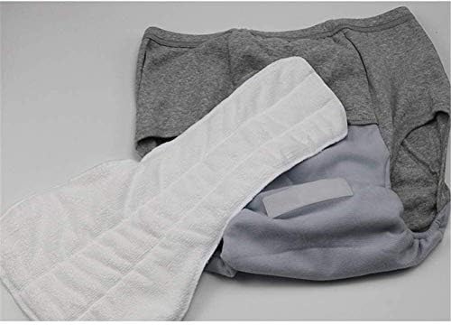 Briefes de proteção de incontinência reutilizável, cuecas de roupas íntimas à prova de vazamentos para adultos para homens 10.8
