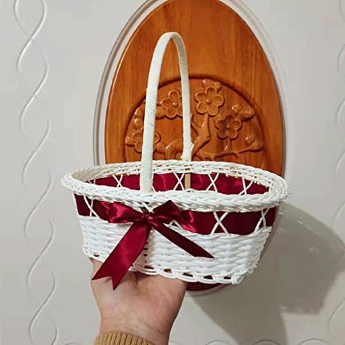 Yythi Wedding Flower Girl Flor Basket Bridesmaid Gift Basket Basket