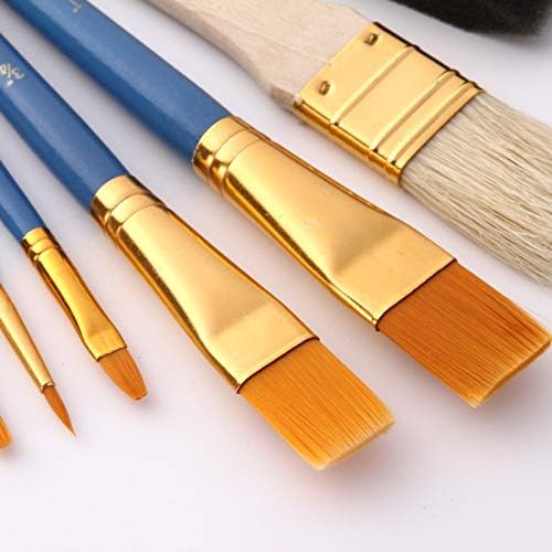 Walnuta 25pcs pincel multifuncional conjunto de pincel de nylon pintura de pintura de pincel Óleo de acrílico Brush aquarela