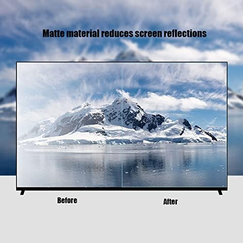 Protetor de tela anti-reflexão HD Clear Anti-azul-azul Filtro de tela de TV anti-Glare para Sony Sony Samsung Hisense 32-75 polegadas