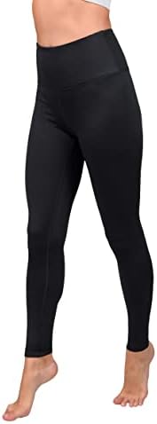 90 graus por Reflex High Caist Fleece forred Leggings - Calças de ioga