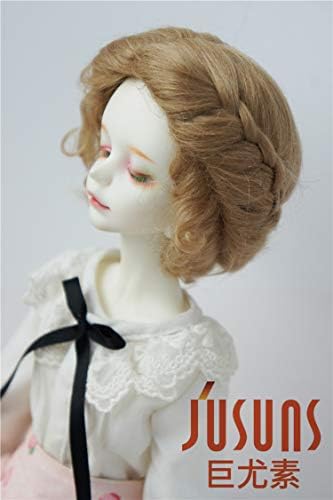 Apenas perucas! JD089 Classic Twist Mohair Doll Wigs 1/8 1/6 1/4 1/3 BJD Doll Hair