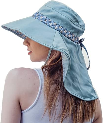 Chapéus solar para mulheres dobráveis ​​largura birm boonie chapéu