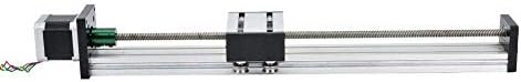 Trilho-guia jf-xuan, trilho de movimentação de parafuso de liga de alumínio de 800mm de 800 mm compatível com aplicações recíprocas