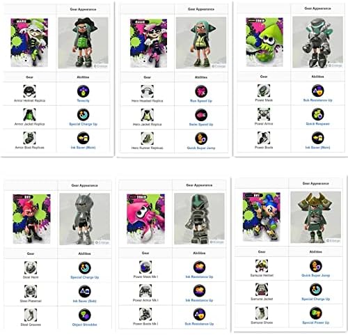 17 PCS Mini Splatoon Amiibo NFC Cards Caixa Full para jogos Switch, NUNCA BAN MACHINE, Uso ilimitado