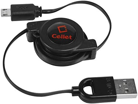 Micro USB retrátil do celular para USB A Cable Data Sync and Charge Mord, compatível com todo o smartphone com porta Micro