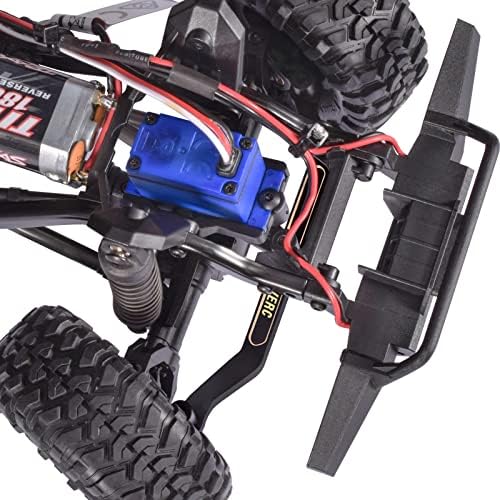 Atualizações do Doverc trx4m, link de direção de latão TRX4M para Traxxas trx4m 1/18 Atualizações de peças RC Acessórios