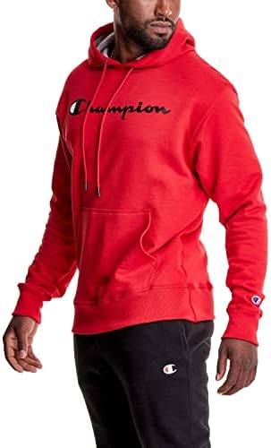 Campeão Mens Hoodie, Powerblend, lã, moletom confortável para homens