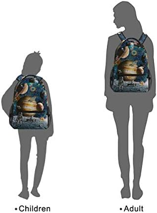 Galaxy Space Astronaut Backpack School Bookbag Daypack for Boys Girls 2021589