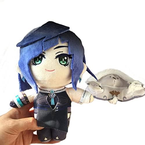 Sagtas 7,87in/20cm Yelan Plush Toy Doll, Genshin Impact Plushie Figura