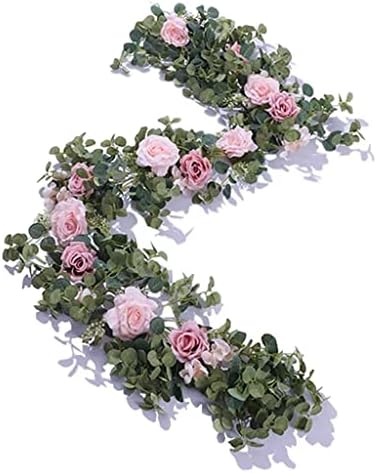 TJLSS Party 2m Wrinalh Wreath Wreath Vines Plantas penduradas de casamento Party Garden Craft Art Decor