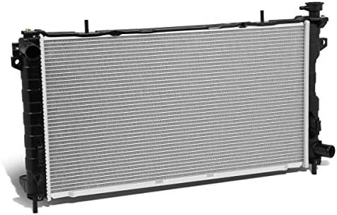DPI 2312 Style Factory Radiator de resfriamento de 1 fileira compatível com Chrysler Voyager Dodge Caravan 2.4L em 01-04, núcleo de