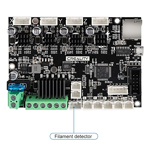 Sensor oficial de redução do filamento Creality Ender 3 V2, detector de detecção de quebra de filamento inteligente para Ender 3, Ender