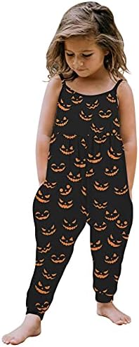 Roupas de bebê de 3 meses Baby Halloween Kids Roupfits de abóbora garotas macacão de macacão garotas de garotas gostosas