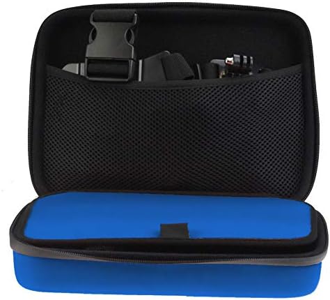 Case à prova d'água dura de Navitech Blue para Walkie Talkie/Rádio de duas maneiras compatível com o Motorola TLKR