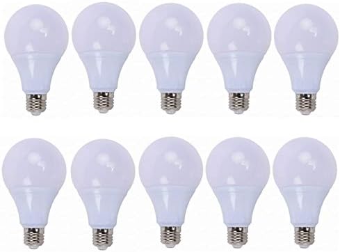 Lâmpadas de lâmpadas LED lâmpadas 12V 3W E27 LED BULS, 24V A50 Equivalente tradicional de luz tradicional de 30w, 350 lúmens 360 graus, 3000K/6000K, AC/DC 12-24V para luz solar e grade desligada, 10-Pack