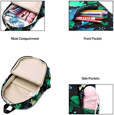 Mochilas de crianças pequenas e ecodudo para meninos e meninas mochila pré -escolar com tira no peito
