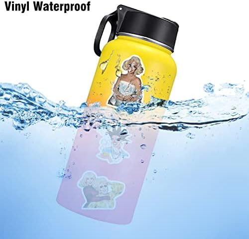 100pcs RuPaul's Drag Race adesivos, adesivos estéticos de vinil estética para garrafas de água laptop skateboard scrapbook