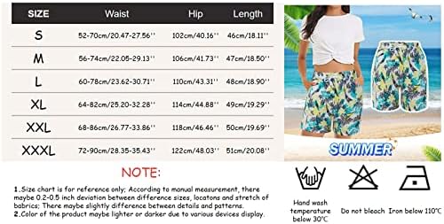 Shorts para mulheres de verão casual lounge confortável shorts de praia de coloração pura