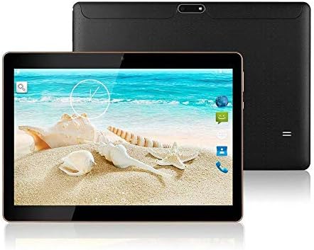 10,1 Inch tablet Android PC, 3G Desbloqueado Phablet 4 GB RAM 64 GB com slots de cartão SIM duplo e câmeras, tablet