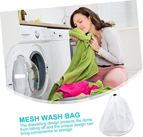 Mobestech 4pcs lavar roupas de roupa de roupa de roupas Organizar bolsa de armazenamento de sacos de sacos de meias práticas para
