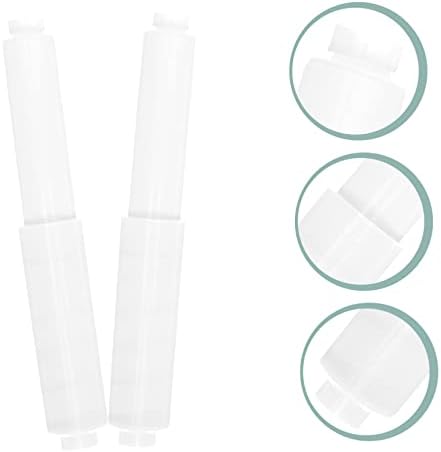 Holibanna 2pcs rolos de rolos de rolo de rolo rotativo suporte vaso sanitário suporte higiênico suporte de lenço de lenço