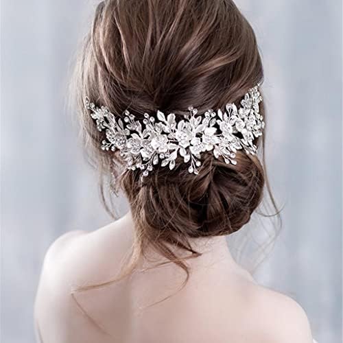 Zhuhw Bridal Flower Headwearwarwarwear acessórios para cabelos de casamento de cabeleireiro de cabeceira de cabeceira