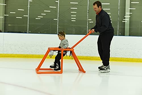 Winnwell Skate Training Aid - Aprenda a andar de skate, ferramenta de patinador para patinadores de gelo iniciantes, Assistência de Skate Helper & Skate