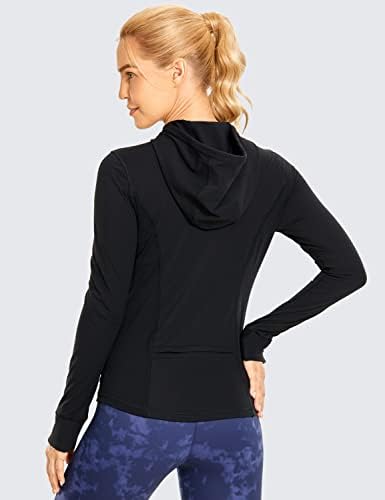 Crz Yoga Feminino Full Full Zip Hoodie Jacket