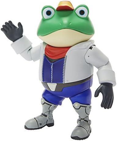 World of Nintendo Nintendo Slippy Toad Action Figura, 4