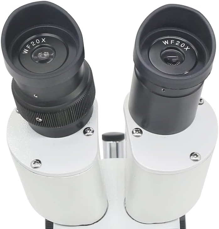 Kit de acessórios para microscópio para adultos um par wf10x wf15x wf20x oculares, para microscópio estéreo com xícaras de borracha,
