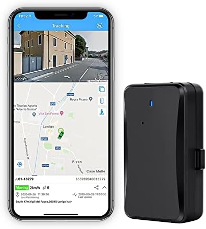 Rastreador de GPS para veículos - portátil Device de rastreamento GPS em tempo real portátil de 10000mAh para veículos, carros, bagagem, ativos - vários alertas anti -roubo - incluem um cartão SIM 4G