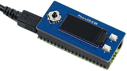 Módulo de exibição LCD de WaveShare 0,96 polegada para Raspberry Pi Pico 65K RGB Color