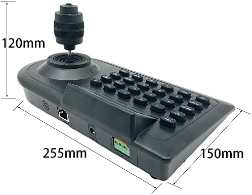 Controlador de teclado de joystick CCTV LCD Display 4D Joystick RS485 Controlador para AHD Controle de câmera AHD