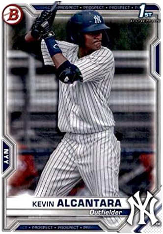 2021 Bowman Prospects BP-97 Kevin Alcantara 1st Bowman New York Yankees Baseball Card