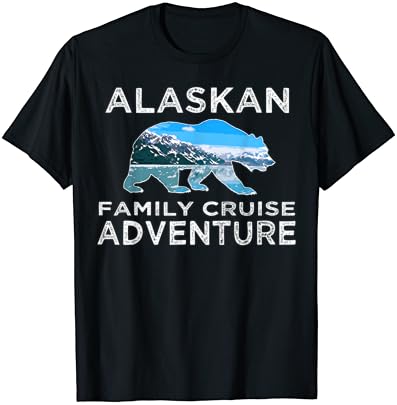 Camiseta do Grupo Familiar Combinante Alasca Cruzeiro do Alasca Alasca