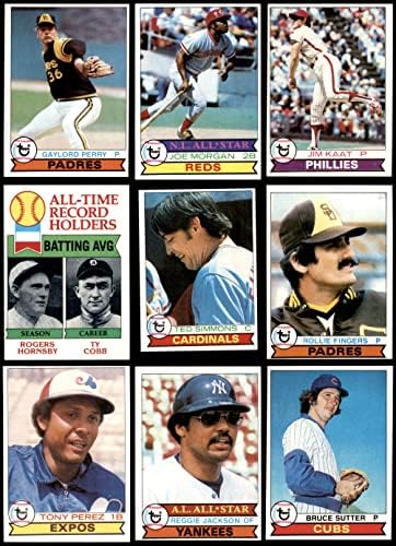 1979 Topps Baseball Complete Conjunto Ex