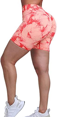 Wavar Scrunch Butt Shorts para mulheres com cintura alta shorts de treino sem costura para a corrida de ioga de ginástica