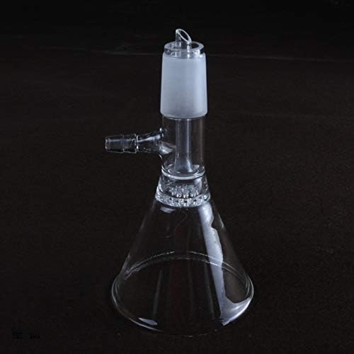 Juler 1 peça filtro de vidro Funil Triangle Borossilicate Tools Laboratory Ferramentas científicas Experiência